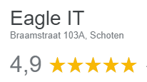 Eagle IT Score op Google: 4.9/5